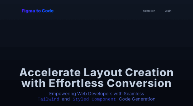 figmatocode.vercel.app - Figma to Code - Figma To Code Vercel