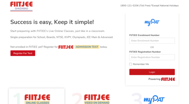 fiitjee-ghaziabad.mypat.in