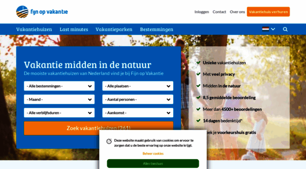 fijnopvakantie.nl