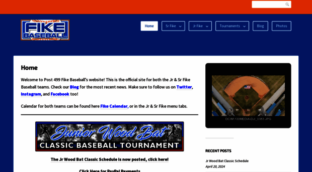 fikebaseball.com