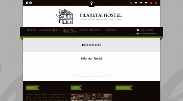 filaretaihostel.lt