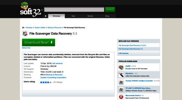 file-scavenger-data-recovery.soft32.com