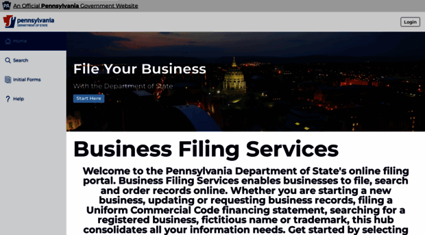 file.dos.pa.gov - Secretary of State - File Dos Pa