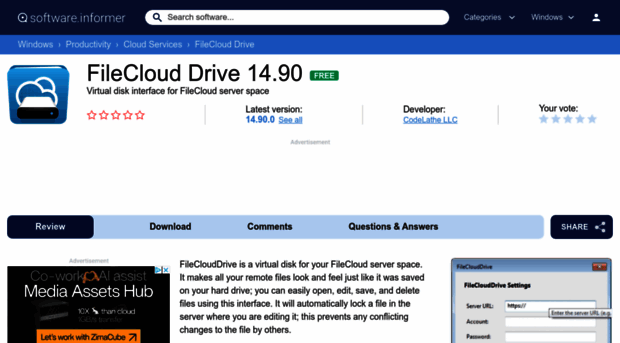 fileclouddrive.software.informer.com