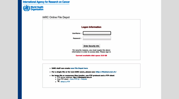 filedepot.iarc.fr