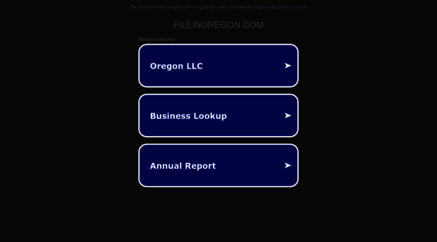 fileinoregon.com