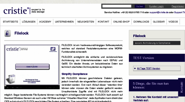 filelock.de