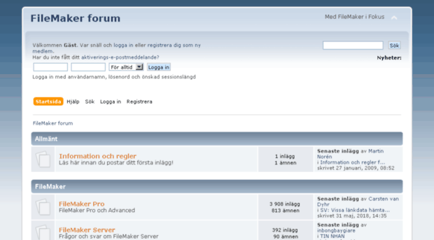 filemakerforum.se