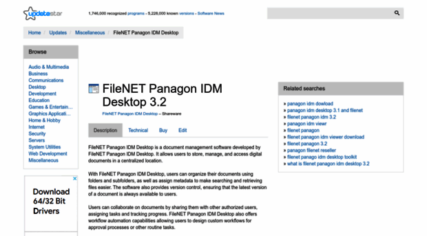 filenet-panagon-idm-desktop.updatestar.com