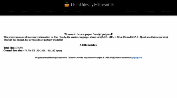 files.rg-adguard.net - Home :: List of files by Micro... - Files Rg Adguard