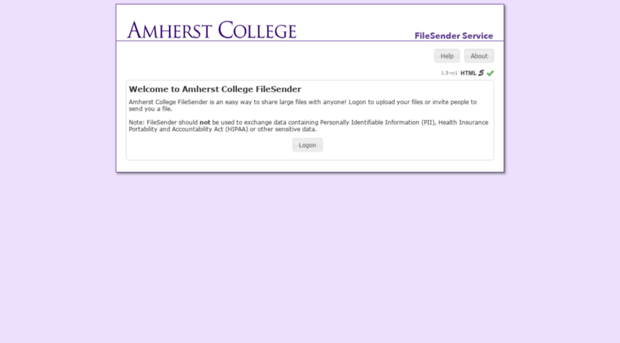 filesender.amherst.edu