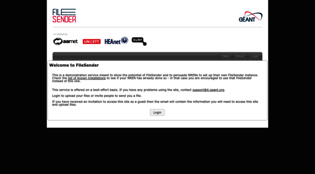 filesender.geant.org