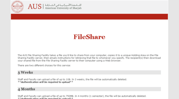 fileshare.aus.edu