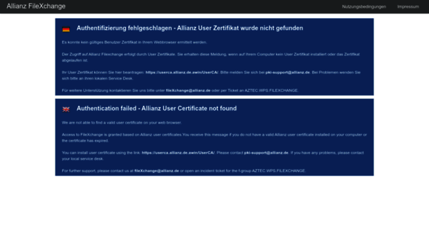 filexchange.allianz.de