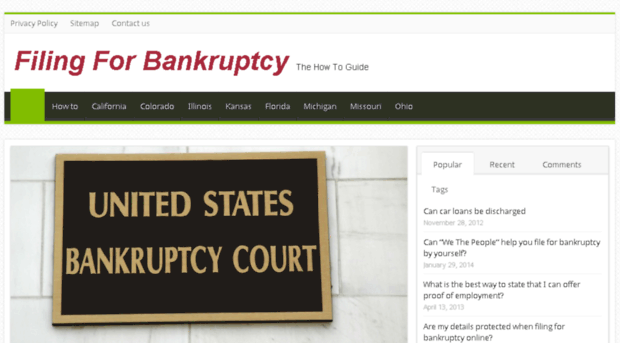 filing-for-bankruptcy.com