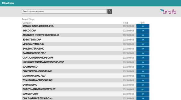 filingindex.arelle.org