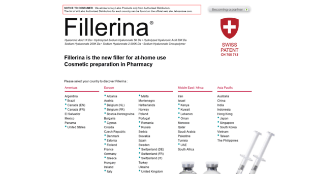 fillerina-international.com