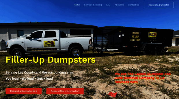 fillerupdumpsters.com