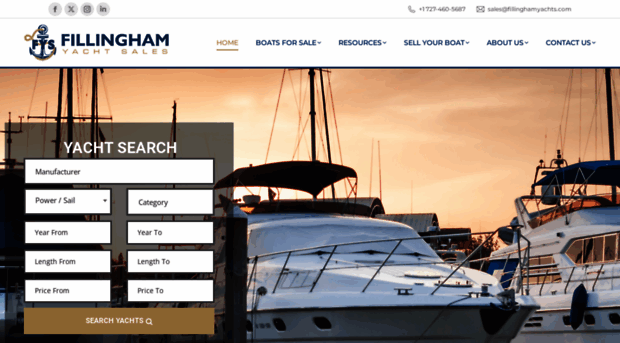 fillinghamyachts.com