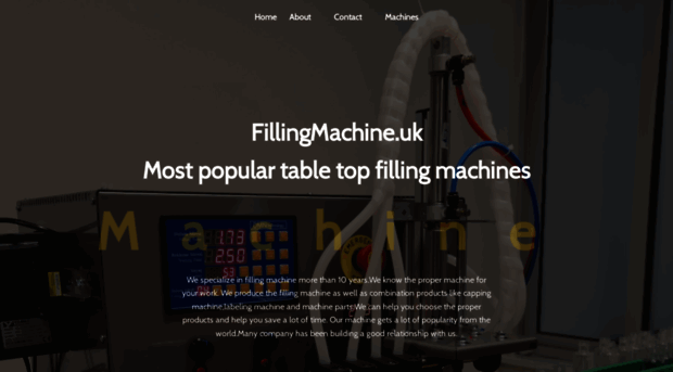 fillingmachine.uk