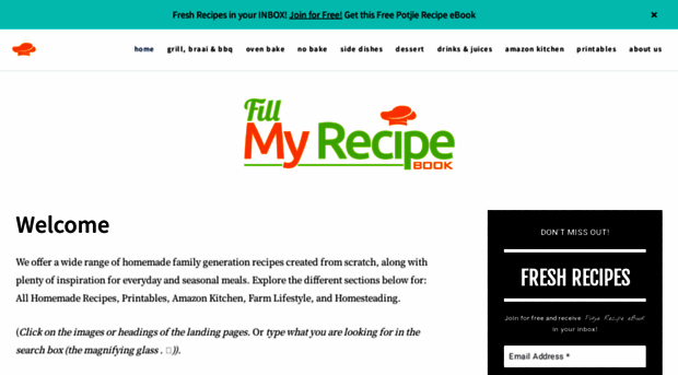 fillmyrecipebook.com