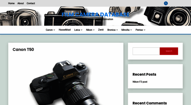 filmcameradb.com