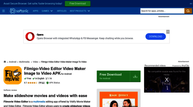 filmigo-video-editor-video-maker-image-to-video.en.softonic.com