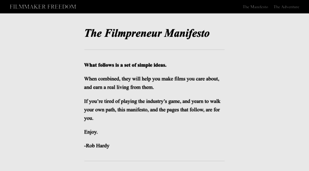 filmmakerfreedom.com