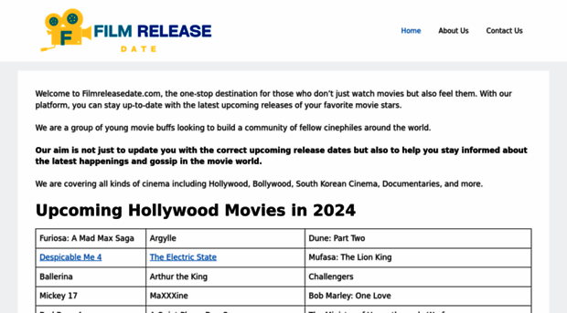 filmreleasedate.com