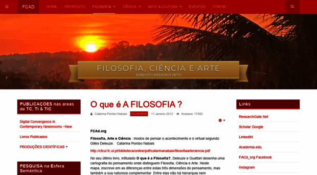 filosofiacienciaarte.org