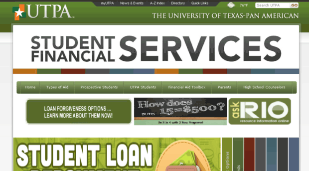 finaid.utpa.edu