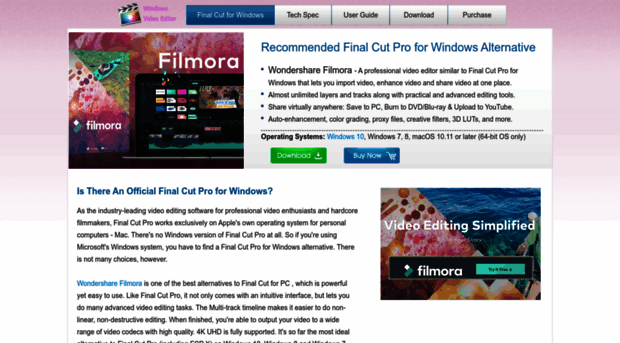 finalcutforwindows.com