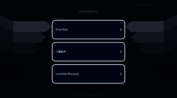 finaldata.us