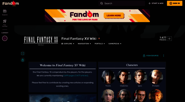 finalfantasyxv.gamepedia.com