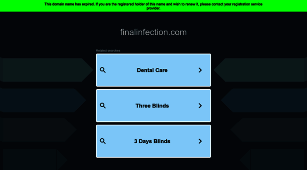 finalinfection.com