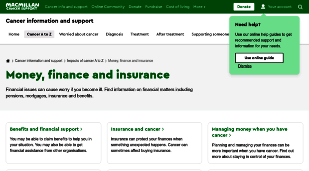 finance.macmillan.org.uk