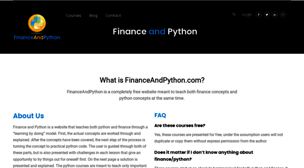 financeandpython.com