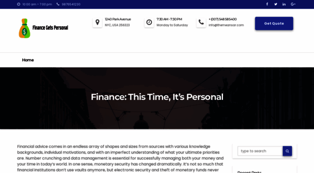 financegetspersonal.com