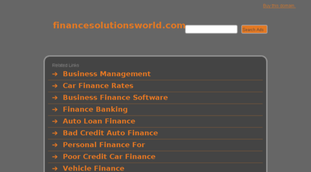 financesolutionsworld.com