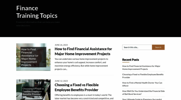 financetrainingtopics.net