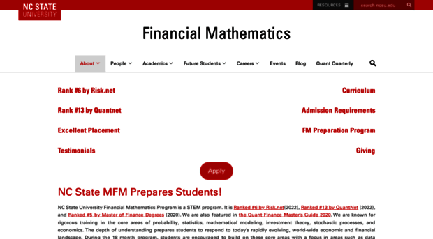 financial.math.ncsu.edu