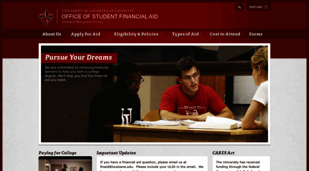 financialaid.louisiana.edu