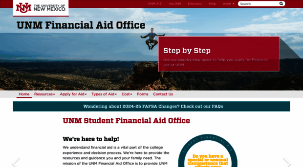 financialaid.unm.edu