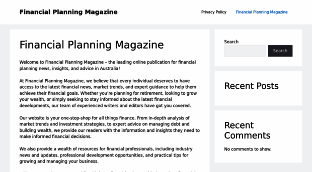 financialplanningmagazine.com.au