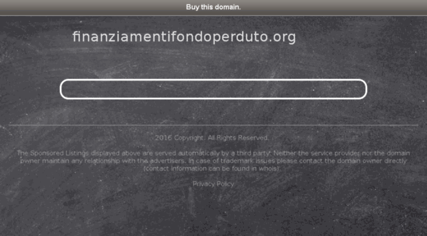 finanziamentifondoperduto.org