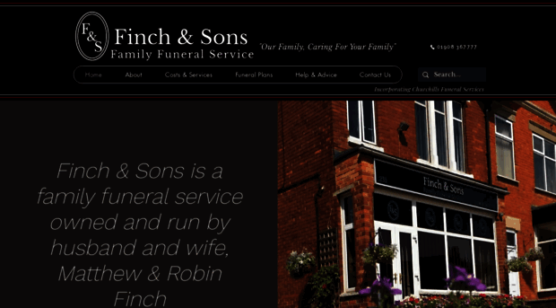 finchandsonsfunerals.com