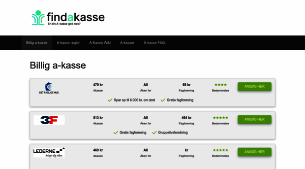 find-a-kasse.dk