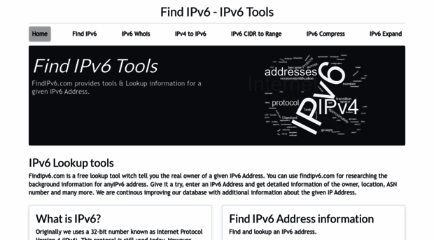 find-ipv6.com