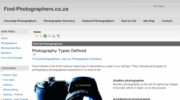 find-photographers.co.za