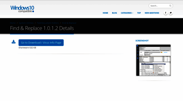 find-replace.windows10compatible.com